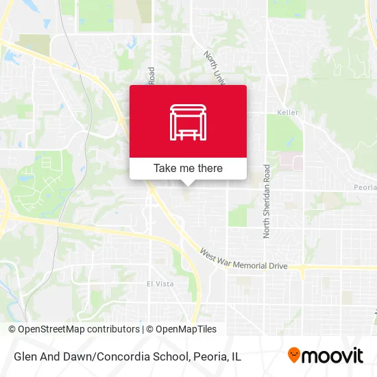Mapa de Glen And Dawn/Concordia School