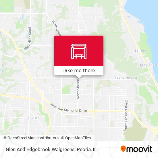 Mapa de Glen And Edgebrook Walgreens