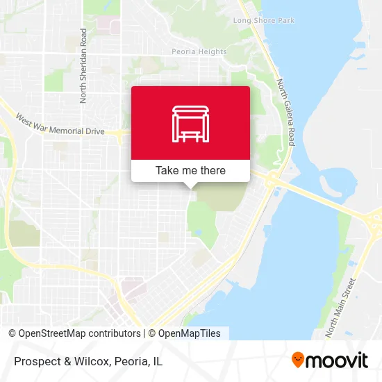 Prospect & Wilcox map