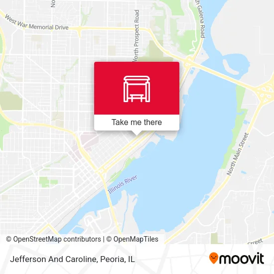 Mapa de Jefferson And Caroline