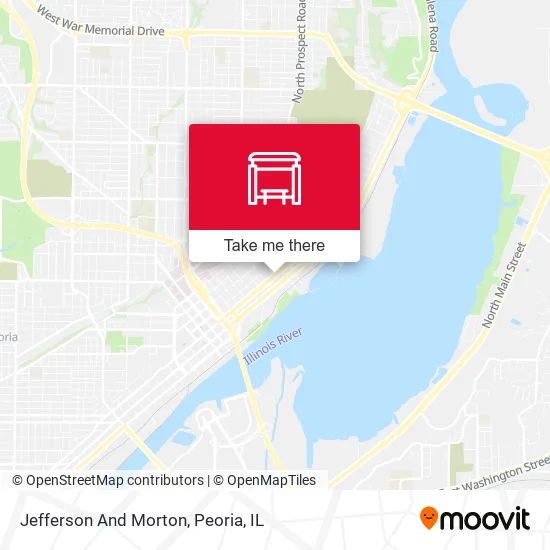 Mapa de Jefferson And Morton