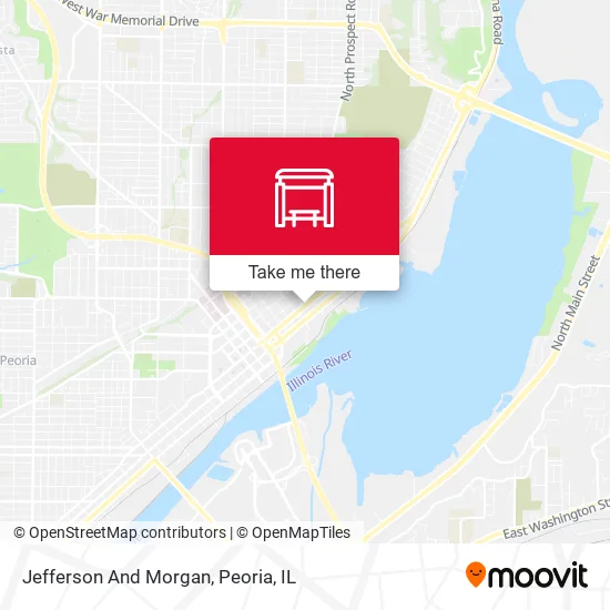 Mapa de Jefferson And Morgan