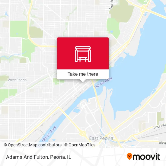 Mapa de Adams And Fulton
