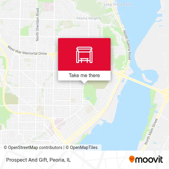 Prospect And Gift map