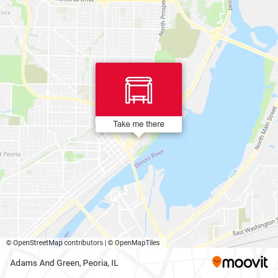 Mapa de Adams And Green