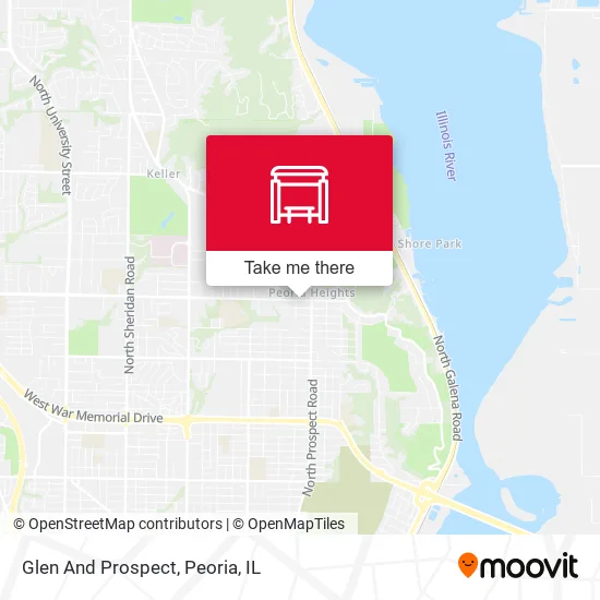 Mapa de Glen And Prospect