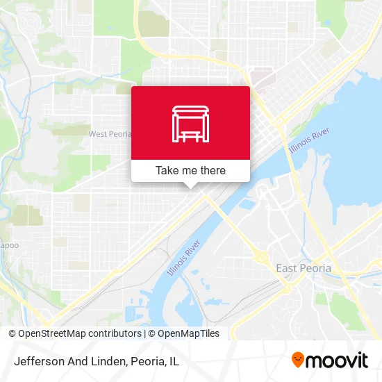 Mapa de Jefferson And Linden