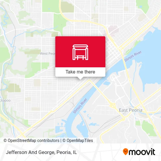 Jefferson And George map