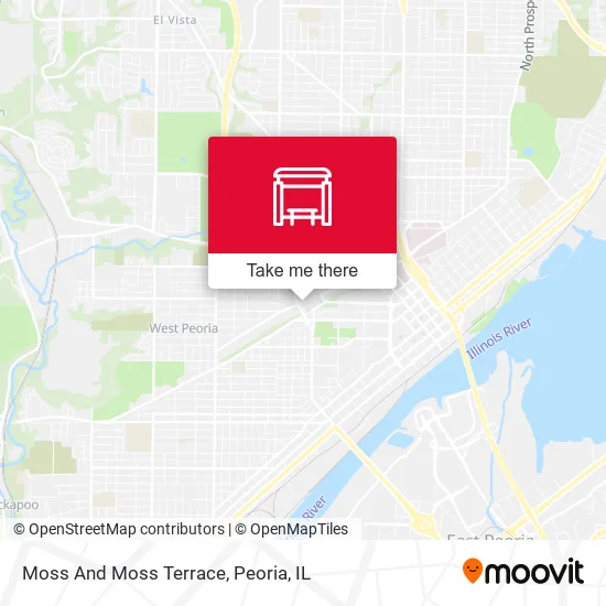 Mapa de Moss And Moss Terrace