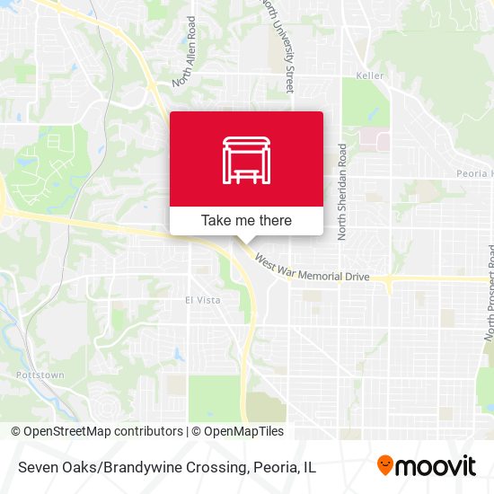Mapa de Seven Oaks/Brandywine Crossing