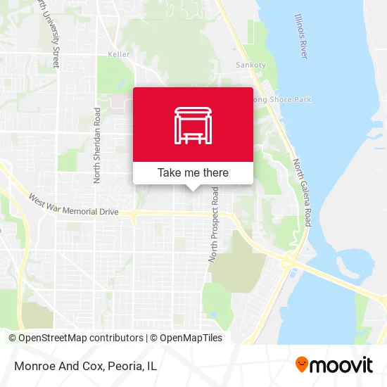Mapa de Monroe And Cox