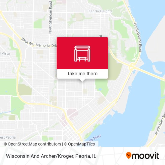 Mapa de Wisconsin And Archer/Kroger