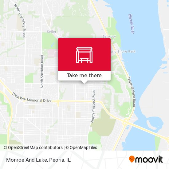 Mapa de Monroe And Lake