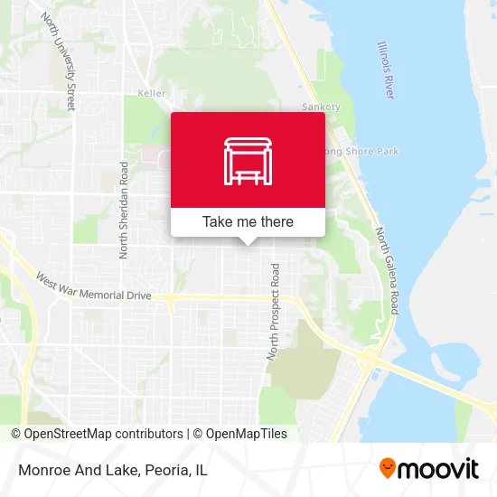 Mapa de Monroe And Lake