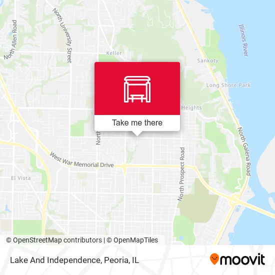 Mapa de Lake And Independence