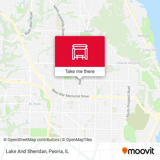 Mapa de Lake And Sheridan