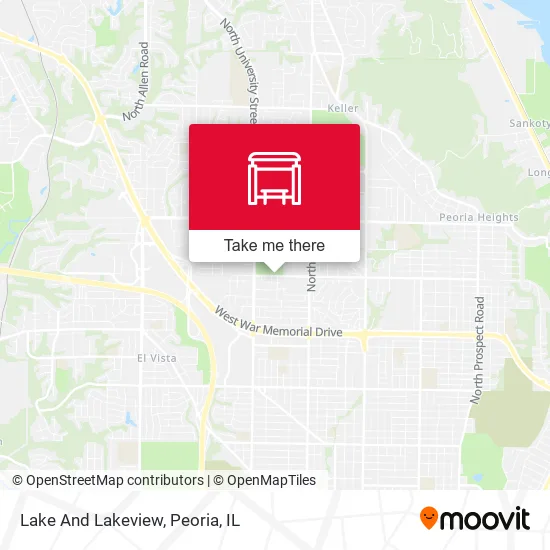 Mapa de Lake And Lakeview