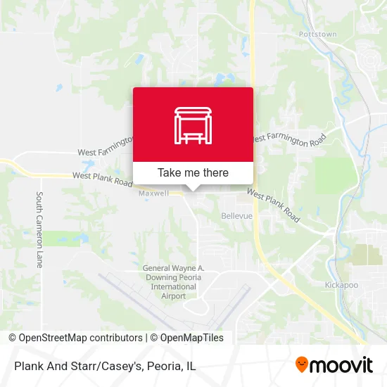 Mapa de Plank And Starr/Casey's