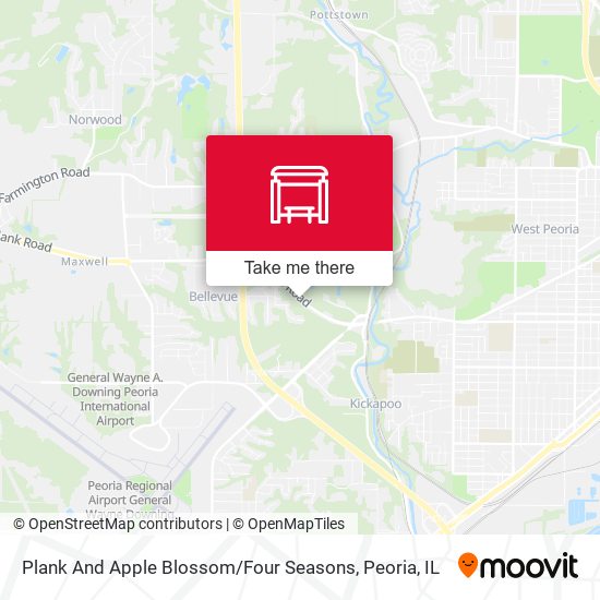 Mapa de Plank And Apple Blossom / Four Seasons