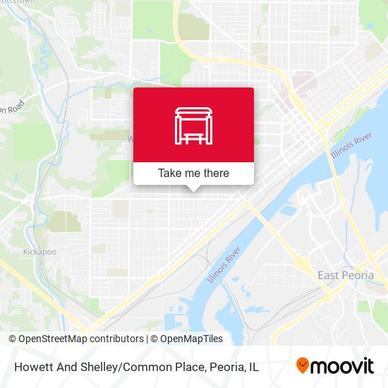 Mapa de Howett And Shelley / Common Place