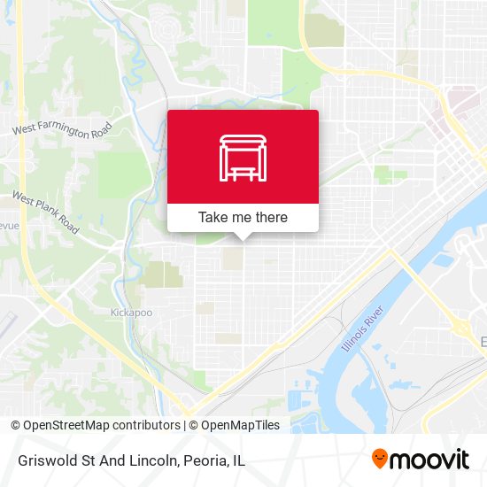 Griswold St And Lincoln map
