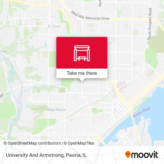 Mapa de University And Armstrong