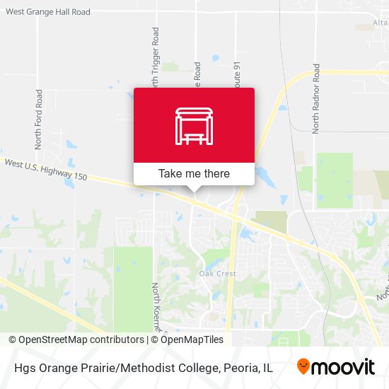 Hgs Orange Prairie / Methodist College map