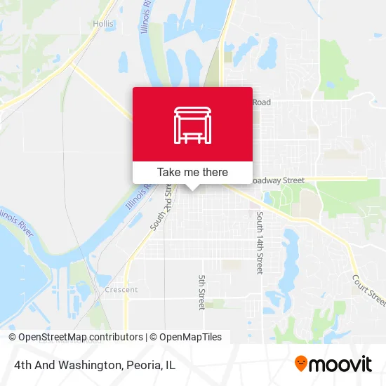 Mapa de 4th And Washington