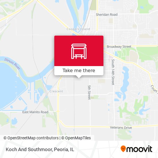 Koch And Southmoor map