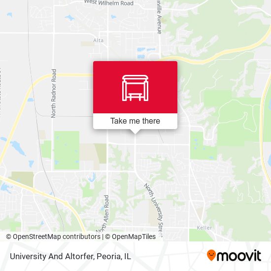 Mapa de University And Altorfer