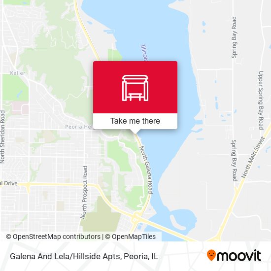 Galena And Lela/Hillside Apts map