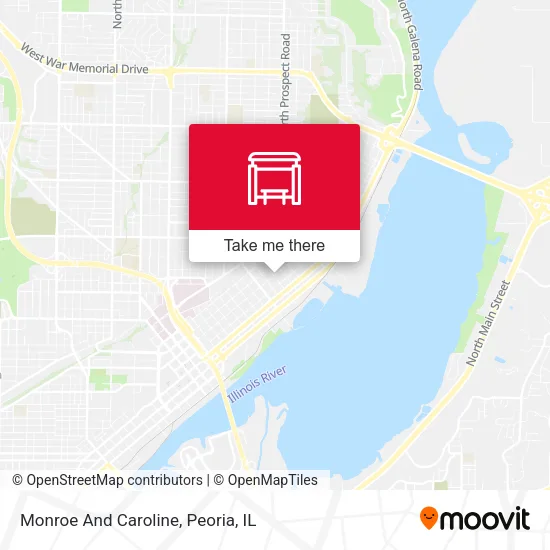 Monroe And Caroline map