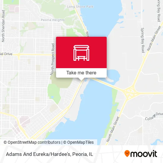 Mapa de Adams And Eureka/Hardee's