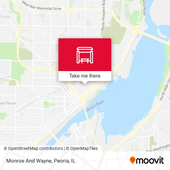 Mapa de Monroe And Wayne
