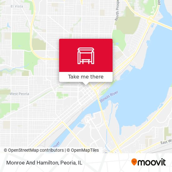 Mapa de Monroe And Hamilton