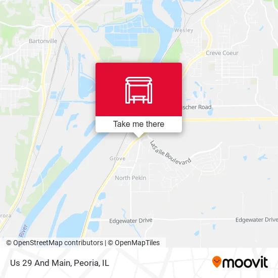 Mapa de Us 29 And Main