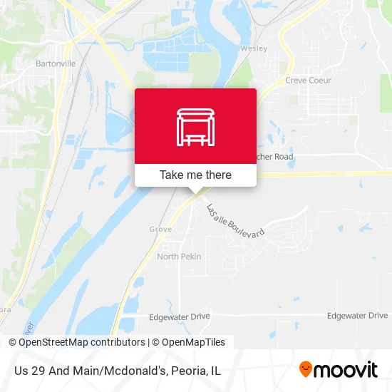 Mapa de Us 29 And Main/Mcdonald's