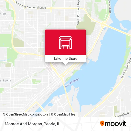 Mapa de Monroe And Morgan