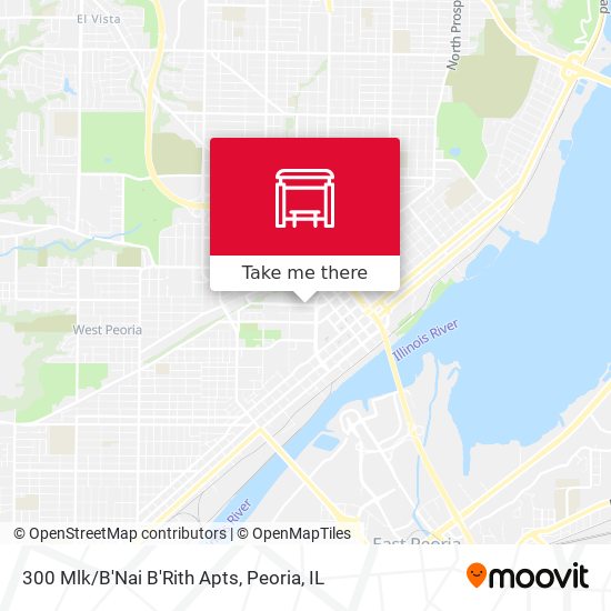 300 Mlk/B'Nai B'Rith Apts map