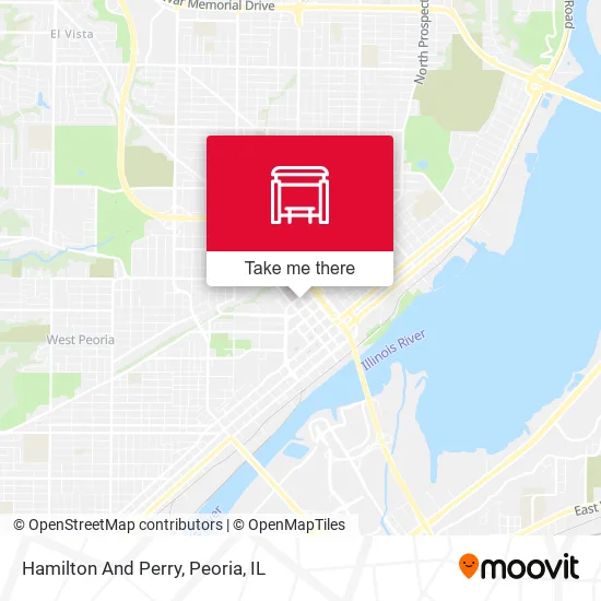 Mapa de Hamilton And Perry
