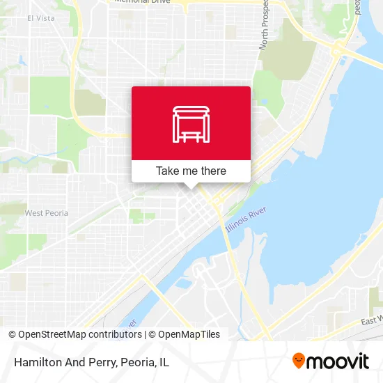 Mapa de Hamilton And Perry
