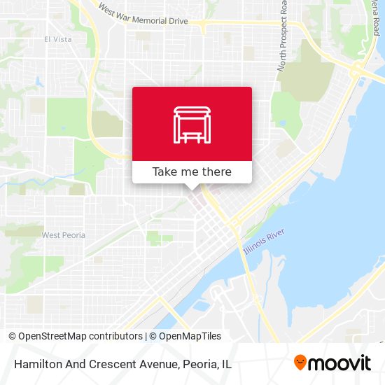 Mapa de Hamilton And Crescent Avenue