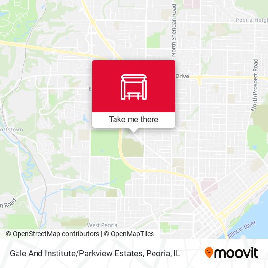 Mapa de Gale And Institute / Parkview Estates