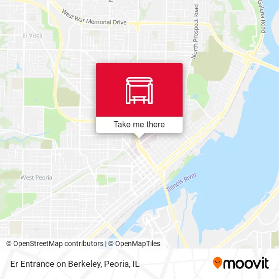 Mapa de Er Entrance on Berkeley