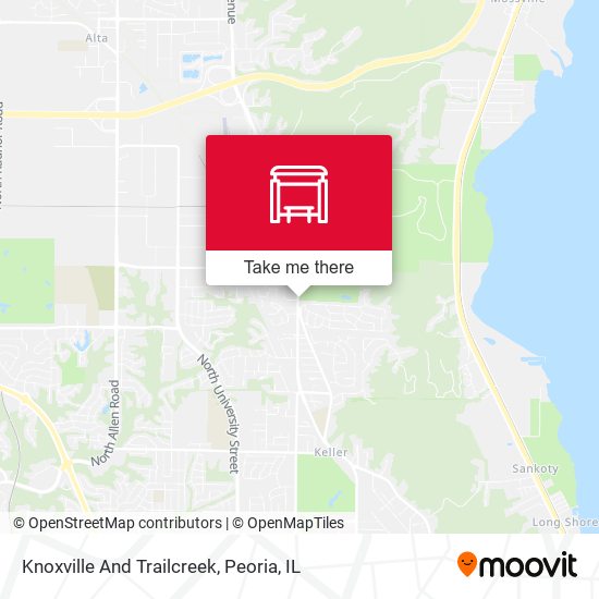 Knoxville And Trailcreek map