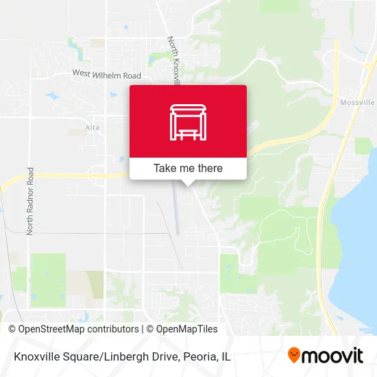 Knoxville Square / Linbergh Drive map