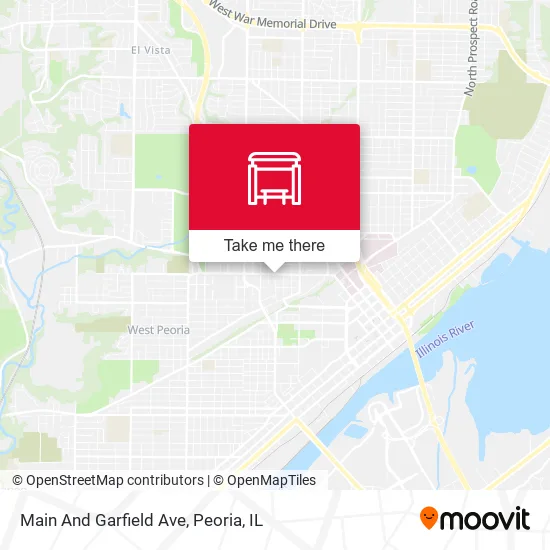 Mapa de Main And Garfield Ave