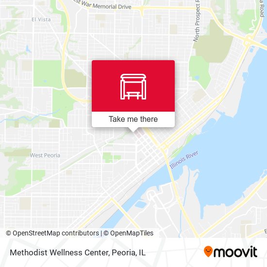 Methodist Wellness Center map