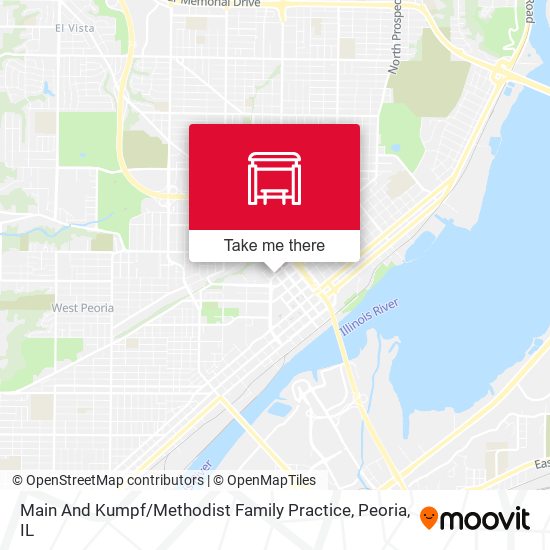 Mapa de Main And Kumpf / Methodist Family Practice