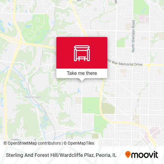 Sterling And Forest Hill / Wardcliffe Plaz map